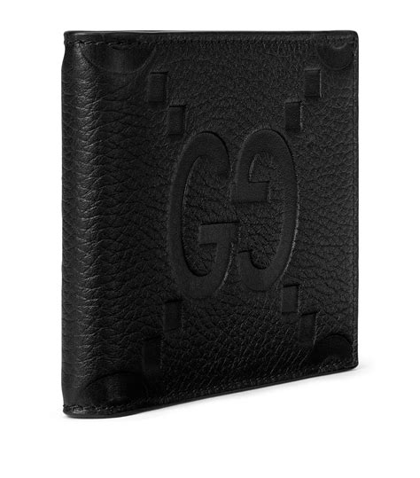 cheap gucci wallet men|Jumbo GG money clip in black leather .